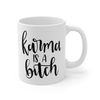 Karma Is A Bitch Coffee Mug  Microwave and Dishwasher Safe Ceramic Cup  Divorce Breakup Divorcee Wiccan Wicca Tea Hot Cocoa Gift Mug - 7.jpg