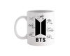 BTS Signatures Fan Jimin Korean - Novelty Cute Funny Anniversary Birthday Present, 11 - 15 Oz White Coffee Tea Mug Cup - 1.jpg