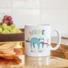 Nope not today sloth mug, funny gift, funny mug, funny mugs, mug, coffee cup, funny gifts, gift for her, christmas gift, birthday gift - 3.jpg