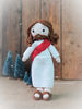 Jesus crochet amigurumi, Jesus stuffed doll, Jesus amigurumi, Jesus plush doll, Christian doll, Jesus crochet pattern PDF download.jpg