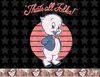 Looney Tunes Porky Pig Thats All Folks Lined Portrait png, sublimation, digital download .jpg