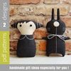 dolls patterns Alice and black rabbit.jpg