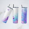 20 oz Skinny Tumbler Sublimation Design Template Under the Sea Horse Ocean Digital Download PNG Instant DIGITAL ONLY-1.jpg