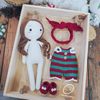 christmas doll amigurumi, crochet amigurumi doll, handmade doll, princess doll, noel doll, cuddle doll, amigurumi girl, christmas gifts (9).jpg