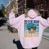 Beach Vibes Hoodie, Beach Bum Smiling Face T Shirt, Beach Shirts, Cute Summer Shirt, Ocean Beach Sweatshirt, Girls Trip Shirt, Cruise Crew - 3.jpg