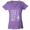 I May be Old but I Got to See All The Cool Bands Women's V-Neck T-Shirt Slim Fit - 6.jpg