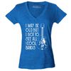 I May be Old but I Got to See All The Cool Bands Women's V-Neck T-Shirt Slim Fit - 8.jpg