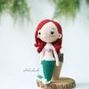 Ariel the little mermaid crochet amigurumi, amigurumi mermaid princess doll, stuffed plushies doll, crochet doll for sale, baby shower gift (2).jpg