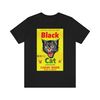 Retro, Vintage Black Cat Firecracker Unisex Jersey Short Sleeve Tee - 1.jpg