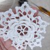 Set of 3 crochet flowers pattern, Irish Lace crochet flower, crochet pattern PDF, crochet motif, crochet tutorial PDF.