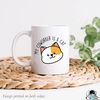 Coworker is a Cat Mug, Introvert Mug, Cat Owner Mug, Pet Cat Mug, Cat Gifts, Pet Cat Rescue Mug, Work From Home Cat Coffee Mug, Coffee Cup - 1.jpg