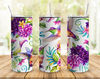 Hummingbirds 20oz Straight Tumbler Wrap Wrap Seamless Design PNG.jpg