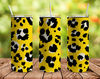 Leopard Print 20oz Straight Tumbler Wrap Seamless Design PNG.jpg