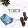 Teacher Sweatshirt, Teacher Shirts, Back to School Teacher Gift Ideas, TEACH Sweatshirt - 5.jpg