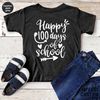 Teacher T Shirt, Happy 100 Days Of School Shirt, Back To School TShirt, Kindergarten Shirts, Schooling Shirt, Gift For Student, Teacher Gift - 1.jpg