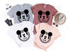 Disney Mickey Mouse Checkerboard Circle T-shirt, Mickey Checkered Shirt, Retro Disney Shirts, Mickey Shirt, Vintage Disney Tee, Disneyworld - 1.jpg