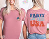 Party In The Usa Shirt, Vintage America Flag Shirt, 4th of July Shirt, Patriotic Shirt, Memorial Day Tee, Fourth of July, Independence Day - 4.jpg