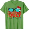 Christmas In July Santa Hat Sunglasses Summer Celebration T-Shirt - 41699 - 4.jpg