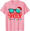 Christmas In July Santa Hat Sunglasses Summer Celebration T-Shirt - 41699 - 7.jpg