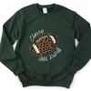 Classy Until Kickoff Crewneck Sweatshirt (White Font)  Football Shirt for Her  Womens Leopard Football Shirt - 5.jpg