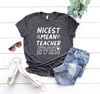 Nicest Mean Teacher Ever Shirt, Back to School T-shirt, Teacher Life Shirt, Teacher Graduation Tee, Kindergarten Teacher, Elementary Teacher - 1.jpg