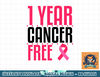 1 Year Cancer Free Remission Breast Leukemia Colon Survivor T-Shirt copy.jpg