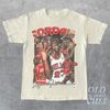 Vintage 90s Basketball Bootleg Style T-Shirt  Michael Jordan Graphic Tee  Retro Basketball Shirt  Unisex Oversized Washed Shirt Gift For - 1.jpg