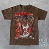 Vintage 90s Basketball Bootleg Style T-Shirt  Michael Jordan Graphic Tee  Retro Basketball Shirt  Unisex Oversized Washed Shirt Gift For - 3.jpg