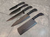 Damascus chefs knife set