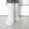 Socks Pattern, White Women Socks, PDF Knitting Pattern.png