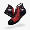 Death Note Ryuk Red Black High Canvas Shoes for Fan, Death Note Ryuk Red Black High Canvas Shoes Sneaker