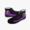 Death Note Misa Purple Black High Canvas Shoes for Fan, Death Note Misa Purple Black High Canvas Shoes Sneaker