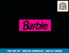 Barbie Classic Pink Logo png, sublimation copy.jpg