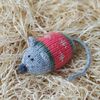 3 Christmas tree mouse knitting pattern, stuffed mouse toy 03.jpg