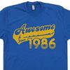 Awesome Since 1986 T Shirt 37th Birthday Shirt For Men Gift Saying Funny Mens Womens Born In 1986 Birthday T Shirt Vintage 80s Retro T Shirt - 1.jpg