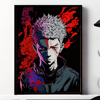 jujutsu kaisen,jujutsu kaisen poster,jujutsu kaisen print,pop art print,pop art wall art,pop art,pop culture wall art,pop art canvas,pop culture art,large pop a