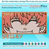 Anime-Inspired Nahoya Kawata Embroidery Design File main image - This anime embroidery designs files featuring Nahoya Kawata from Tokyo Revengers. Digital downl