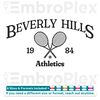 Beverly Hills Athletics Embroidery Design File main image - This embroidery designs files featuring Beverly Hills Athletics from cities and countries. Digital d