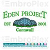 Eden Project Cornwall embroidery logo design.png