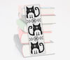 cross stitch bookmark pattern Black Cat