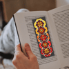 cross stitch bookmark pattern folk art