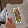 cross stitch bookmark pattern folk art