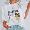 Pickleball Shirt, Weekend Coffee and Pickleball Gift for Her, Gift for Him, Pickleball Gifts, Sport Tshirt, Team Outfit - 2.jpg