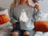 Halloween Sweatshirt, Ghost Sweatshirt, Ghost Drinking Coffee Shirt, Fall Sweatshirt, Ghost Shirt, Halloween Crewneck, Halloween Sweater - 3.jpg