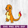 Charmander pokemon cute SVG