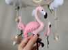 Baby mobile girl Flamingo, star, cloud, monstera (5).jpeg