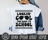 Lookin' Cool For Back to School SVG, Back to School Svg, 1st Day of School Quote, First Day of School, Digital Download Png, Dxf, Eps Files - 1.jpg