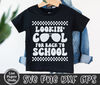 Lookin' Cool For Back to School SVG, Back to School Svg, 1st Day of School Quote, First Day of School, Digital Download Png, Dxf, Eps Files - 2.jpg