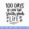 100 Days of School SVG, 6th Grade SVG, Sixth Grade svg, 100th Day of School svg, 100 Days svg, Teacher svg, School svg, Cut File Cricut - 1.jpg