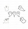 Bundle Cute Ghost svg, Ghost Clipart, Cute ghost svg, Boo svg, SVG files for cricut - Png, Svg, Dxf - 3.jpg